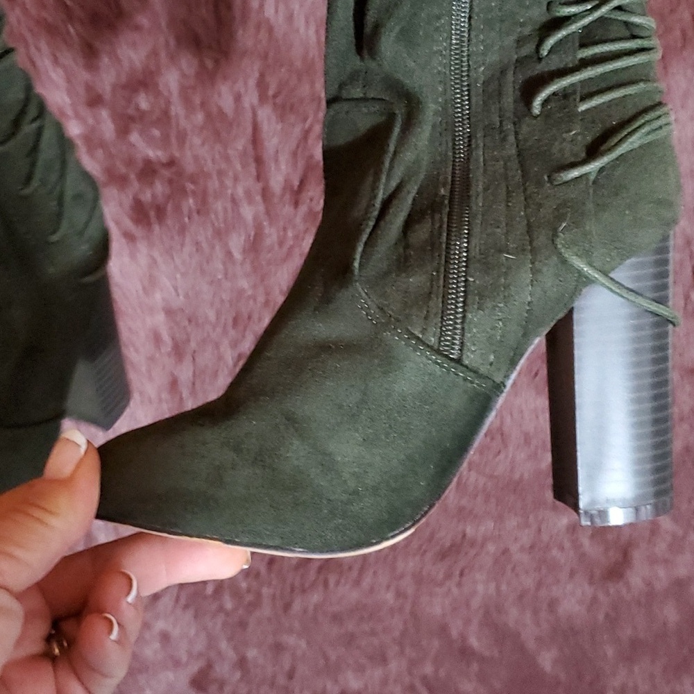 Chase + Chloe Thigh High Boots - Picture 6 of 7